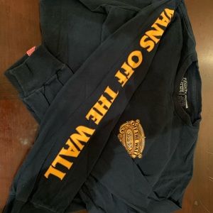 Long sleeve Vans shirt